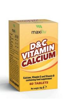 MAXILIV D&C VITAMIN CALCIUM 