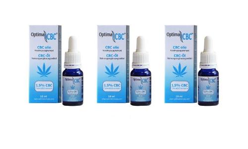 Cbc Oil (cannabichromene) 1.5% 6 X 10 Ml