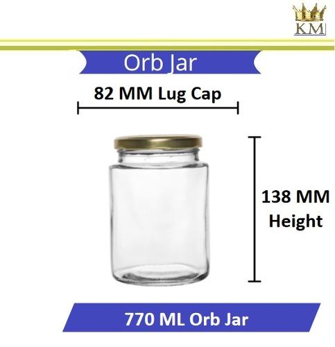 Orb Glass Jar