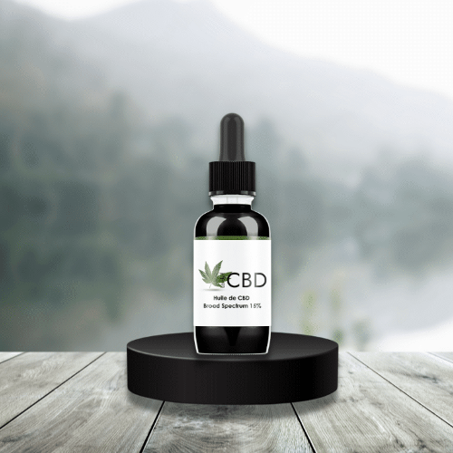 Broad Spectrum CBD Oil 15% (CBD)