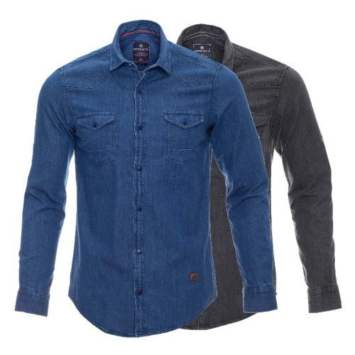 Cotton Denim Shirt