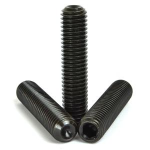 M3 x 12mm Allen Grub Cup Point Socket Screws High Tensile Bl