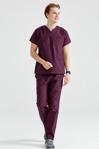 Grena Elastane Medical Suit, For Men - Sour Cherry - Classic Flex Model