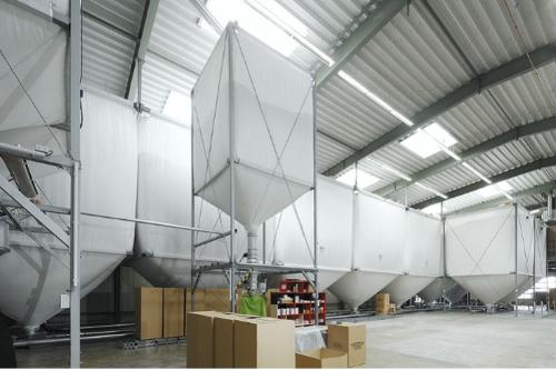 Polyester Silos for EPS & EPP