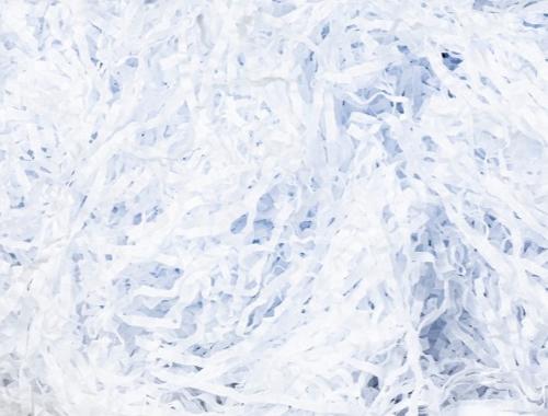 White Shredded Tissue Paper