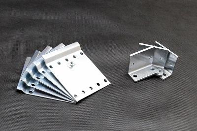 Metal furniture component