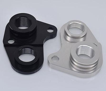 CNC milling aluminum part