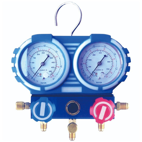 High Quality OEM Single Or Double Valve Refrigerant Manifold Pressure Gauge