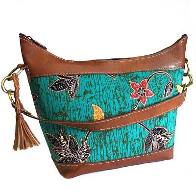 Leather & Batik Java Bags