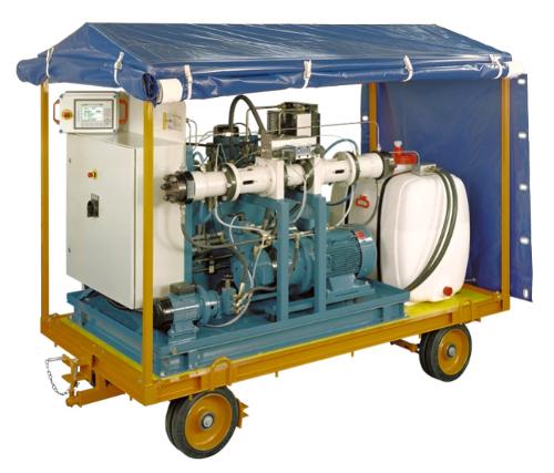 MOBILE PRESSURE TESTING PUMP