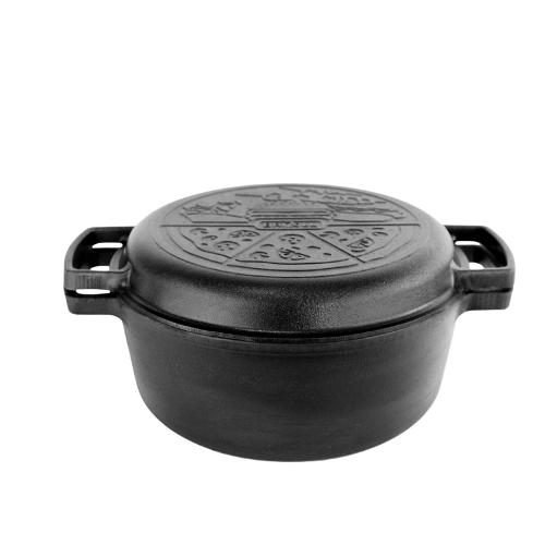 Cast iron pot with a lid-pan 4 L