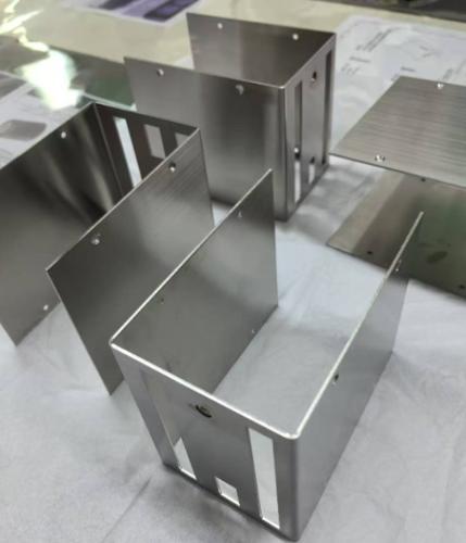 Stainless steel bending parts.