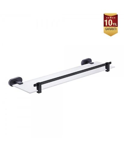 Lavella avva glass shelf black-2397