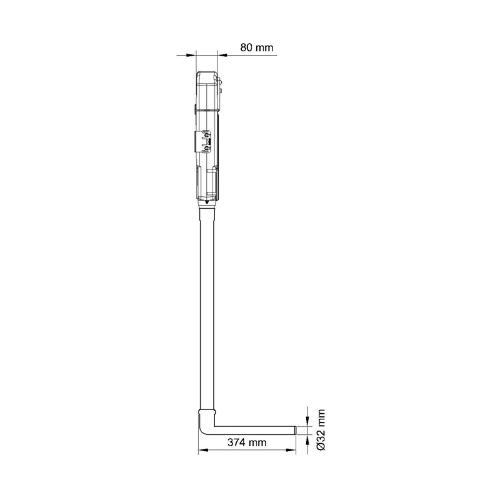 In-wall concealed cistern for squat (turkish/arabic) toilet | 11-0021-080