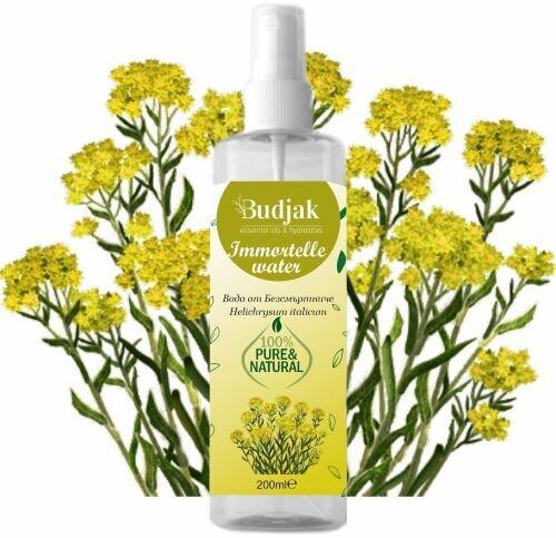 Immortelle floral water (Helichrysum italicum) 200 ml.