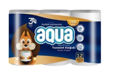 aqua toilet paper