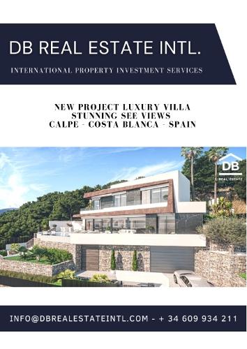 Project new Villa in Calpe