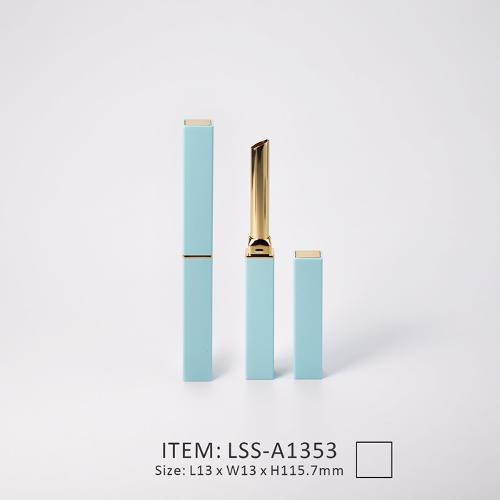 Slim square lipstick tube extra thin