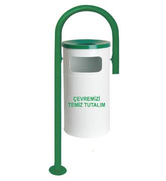 Garden Dustbin Hook Type Painted