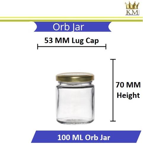 Orb Jar Glass