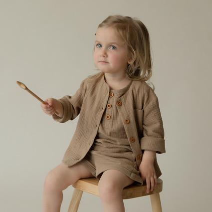 Muslin shirt Sand