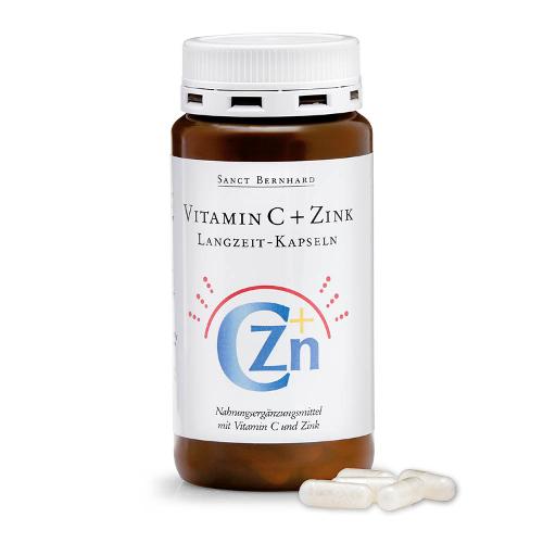 Vitamin C + Zinc Slow Release Capsules