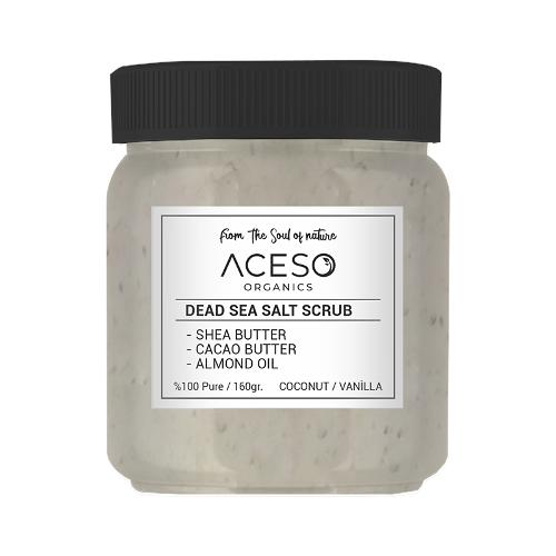 Coconut & Vanilla Salt Scrub 160gr