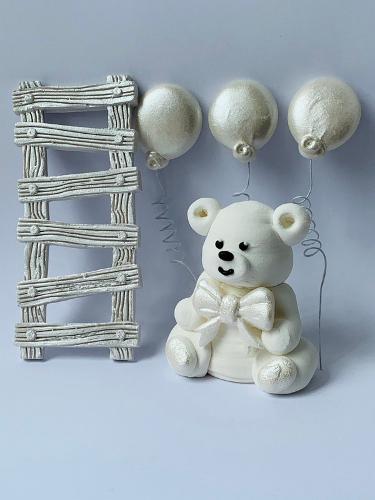 Teddy Bear With A Ladder (12 Unitary Enterprise / Box) A Tube Of Shk