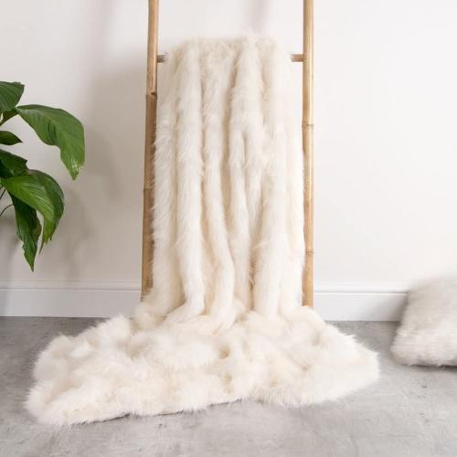  RABBIT faux fur bedspread