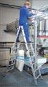 Step ladders, double sided