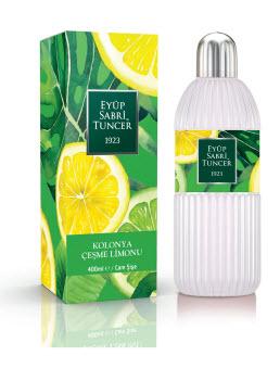 Cesme Lemon Cologne 400 ml Cylinder Glass Bottle