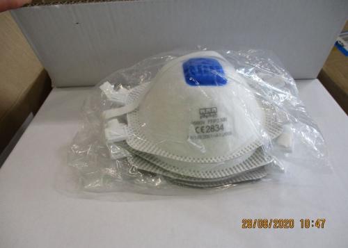 FFP3 NR Valved Mask