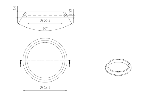 9915 Sealing gasket diameter 30 series 99