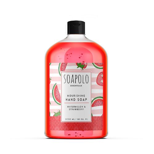 Soapolo Hand Soap Watermelon&Strawberry 3000Ml