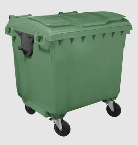 1100 Liter Plastic Waste Container