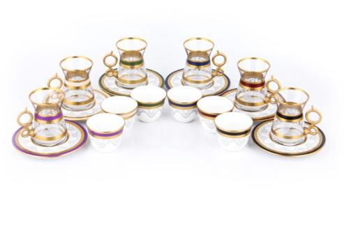 Turkish Design Tea and Coffee Set 