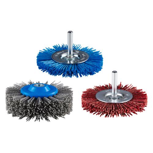 Wheel brushes