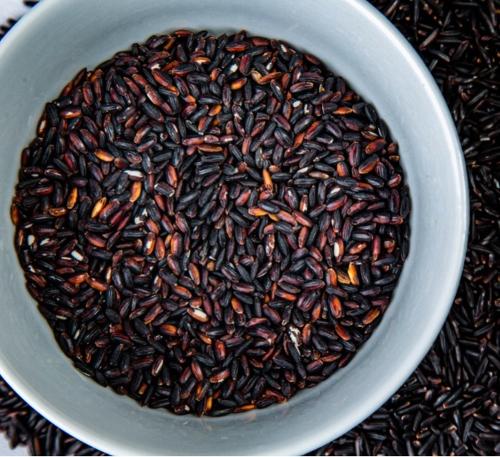 Black rice round grain