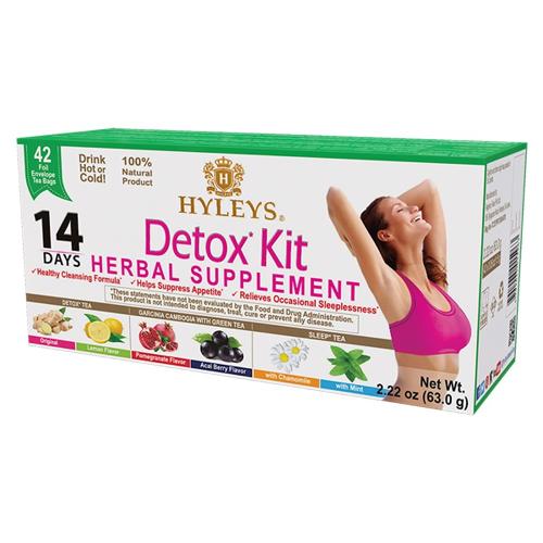 14 Days Detox Kit – 42 Foil Envelope Tea Bags