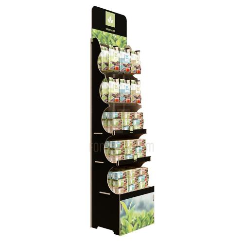 Plywood Display Stand for herbs producer 