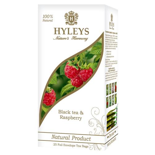 Black Tea Raspberry – 25 Foil Envelope Tea Bags