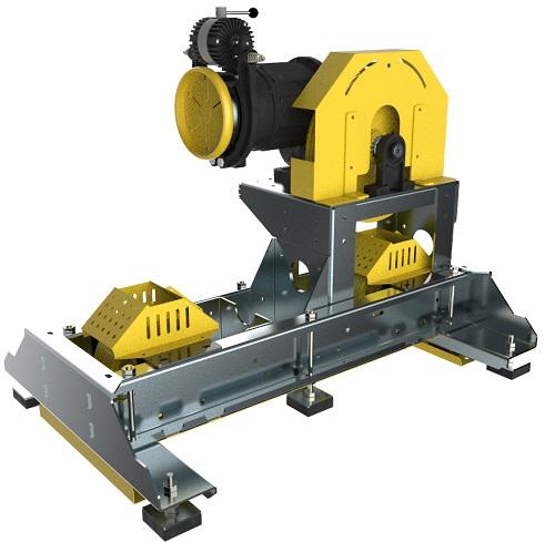 Elevator Machine Bed Plate System for Gear 