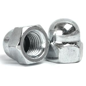 M30 - 30mm Dome Nuts Hex Head Cap Nut Bright Zinc Plated Gra