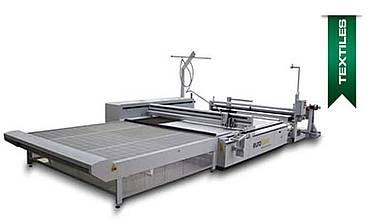 Laser cutter system for textiles