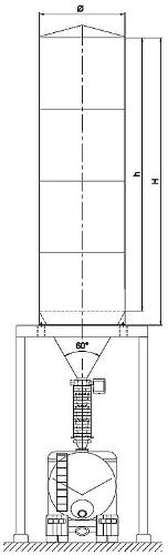 Loading silo