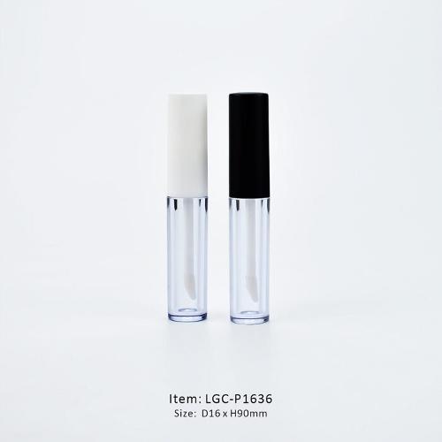 Small lip gloss tube circular short