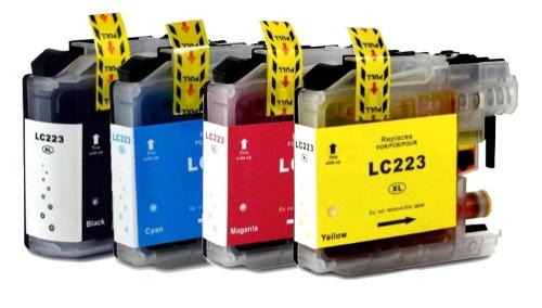 Compatible inks set Brother LC223XL (C/M/Y/K)