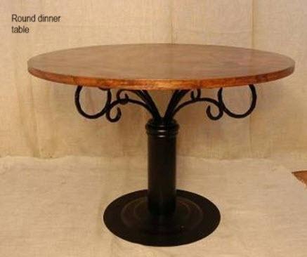 copper table