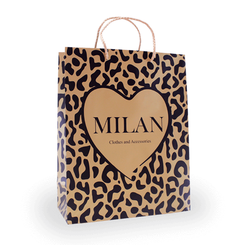 Drawstring Wing Paper Bags (Milan)