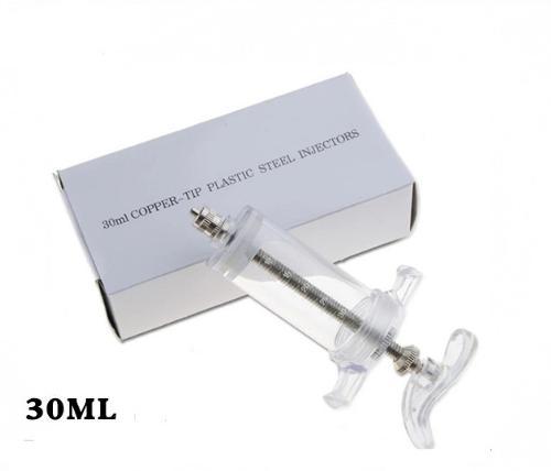 30cc(ml) pig,sheep,cattle,horse plastic steel syringe